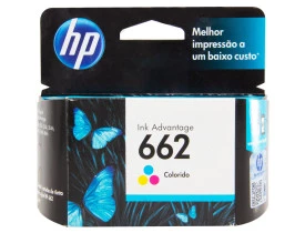 Cartucho de Tinta 662 Standard Colorido - HP