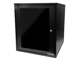Rack de parede 19" 12U preto Nazda