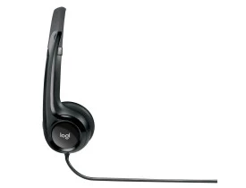 Headset Logitech H390 Preto USB com Microfone 981-000014