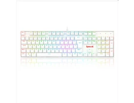 Teclado mecanico gamer Redragon K551WP mitra branco switch azul