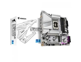 Placa Mãe Gigabyte Z790M AORUS ELITE AX ICE Intel LGA1700 Chipset