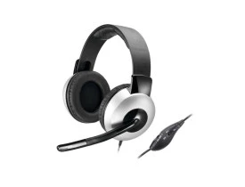 Fone de Ouvido c/ Microfone Genius HS-05A Deluxe Prata