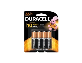 PILHA ALCALINA DURACELL AA 
