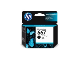 Cartucho de Tinta HP 667 Preto 3YM79AL