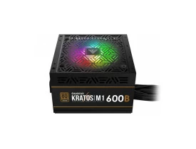 FONTE  600 WATS REAIS ATX GAMDIAS 80 PLUS RGB BRONZE - M1-600