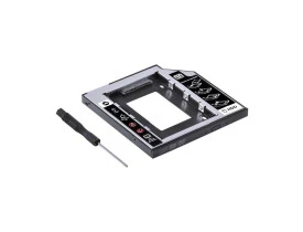 Adaptador DVD para HD ou SSD notebook drive Caddy Vinik