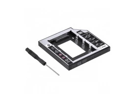 ADAPTADOR DVD P/ HD OU SSD NOTEBOOK DRIVE CADDY 12,7MM VINIK - 32