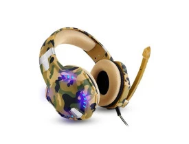 Vista Lateral do Headset gamer Dazz Special Forces Desert 62000017