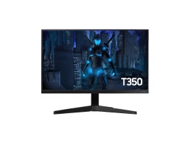 Monitor gamer T350 24 polegadas Samsung LED 75Hz LF24T350FHLMZD
