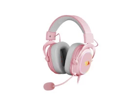 Headset Gamer Zeus X Rosa Redragon H510 RGB USB