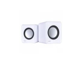 Caixa de som Vinik  2.0  5V 2X 1W branca VS-01B 112356