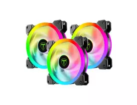 Kit cooler fan RGB 3 unidades T-Dagger T-TGF513