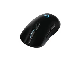 Mouse gamer Logitech sem fio Hero G703 Lightspeed preto 910-00563
