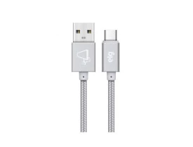 CABO USB ELG TIPO C PRATA1,0M NYLON -TC10BS