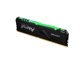 MEMÓRIA 32GB DDR4 3200 KINGSTON FURY BEAST RGB - KF432C16BBA/32G