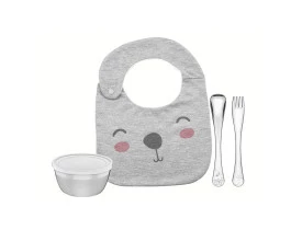 Jogo Infantil Le Petit 4 Peças Tramontina Aço Inox  64250/615 