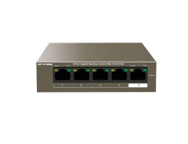 SWITCH IP-COM 5 PORTAS 10/100/1000 G1105P-4-63W