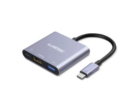ADAPTADOR COMTAC USB-C DIGITAL AV DIGITAL MULTIPORTAS - 9405