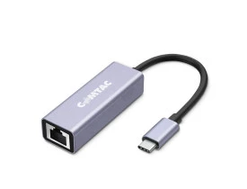 CONVERSOR USB-C PARA GIGABIT ETHERNET RJ-45 COMTAC 9406