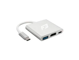 DAPTADOR USB-C PARA HDM I/ USB C/ USB A 3.0 JC-TYC-HM31