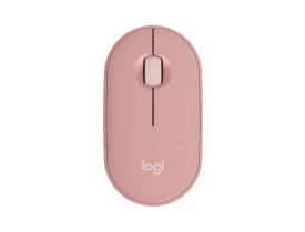 MOUSE LOGITECH SEM FIO M350S ROSA - 910-007048
