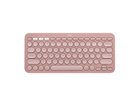 TECLADO SEM FIO BT LOGITECH PEBBLE KEYS 2 K380S ROSA