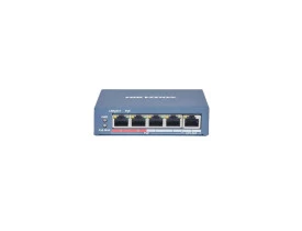 SWITCH HIKVISION 4 PORTAS 10/100 POE DS-3E1105P-EI/M
