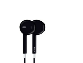 Fone de ouvido com microfone OEX colormood FN204 preto 51.4208