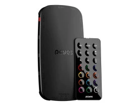 Controlador de fan 9 portas Light Core black vulcan Pcyes