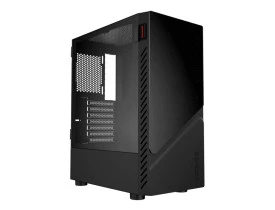 Gabinete gamer mid-tower Pcyes Set black Vulcan