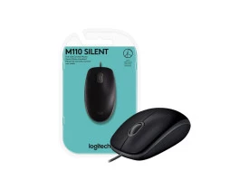MOUSE C/ FIO M110 SILENT BLACK LOGITECH