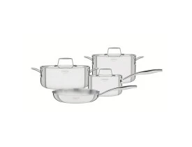 JOGO DE PANELA TRAMONTINA GRANO 4 PEÇAS ACO INOX