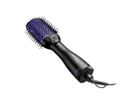 Escova Secadora Taiff Easy Oval 1200W, Preta/Lilás