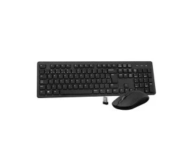 Kit gamer teclado membrana e mouse Akko AKP104 WL preto