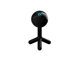 Microfone de mesa gamer Logitech Yeti Org preto - 988-000550