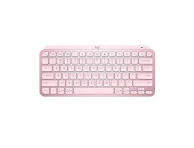 TECLADO SEM FIO LOGITECH MX KEYS MINI ROSA