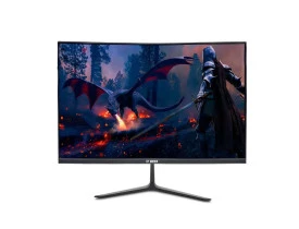 Monitor 24" Goldentec gamer curvo preto