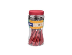 Faqueiro Brinox Itaparica 20 peças vermelho