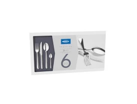 Faqueiro Brinox 24 peças inox polimento extra brilho