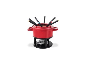 Conjunto para fondue Brinox  13 peças vermelho - 1256/118