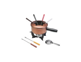 Conjunto para fondue Brinox 10 peças cobre 1254/116