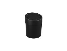 Lixeira com tampa press Coza 5 litros preto