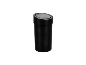 Lixeira com tampa Press Coza 9 litros preto