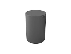 Lixeira para banheiro com tampa 5 litros Coza Serene cinza chumbo