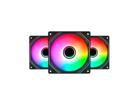 KIT COOLER FAN RGB 3 UNIDADES LIKETEC
