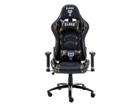 Cadeira gamer Clanm Mount black camuflada CM039