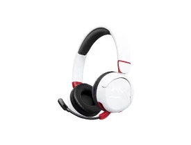 Fone de ouvido gamer HyperX Cloud Mini Wireless branco 7G8F2AAA
