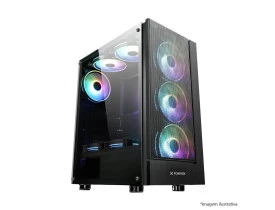GABINETE ATX FORTREK CRUISER RGB PRETO