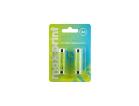 PILHA ALCALINA MAXPRINT AA 1,5V C/2 -756339