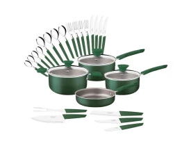 KIT COZINHA TRAMONTINA LYF VERDE NATUREZA 25 PEÇAS - 28399205